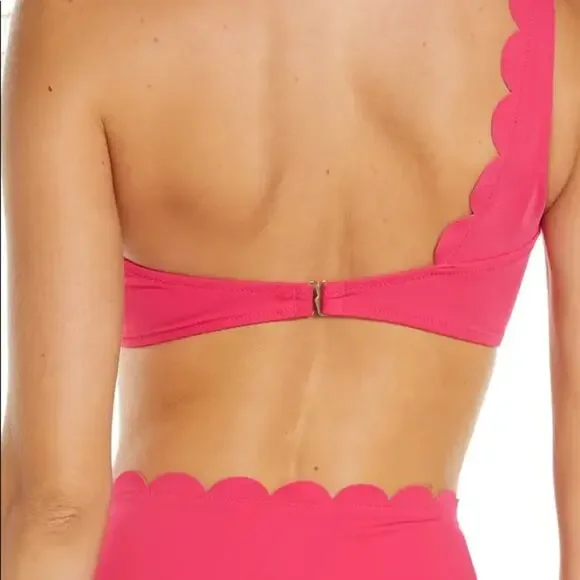 NWT Gorgeous Chelsea28 scalloped bikini top medium - Picture 8 of 9